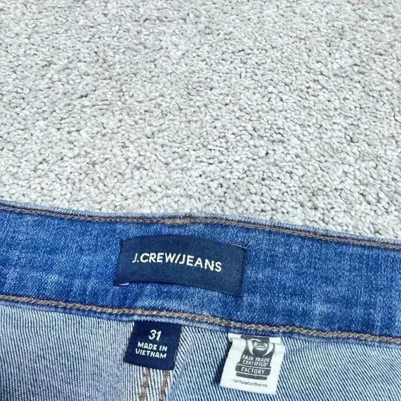 J.Crew Jeans Vintage Straight Blue 4 Button Fly Pockets Women’s Size 30 - Picture 11 of 13